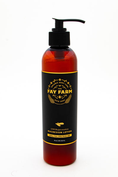 The Fay Farm CBD Rejuvenation Lotion - 8oz